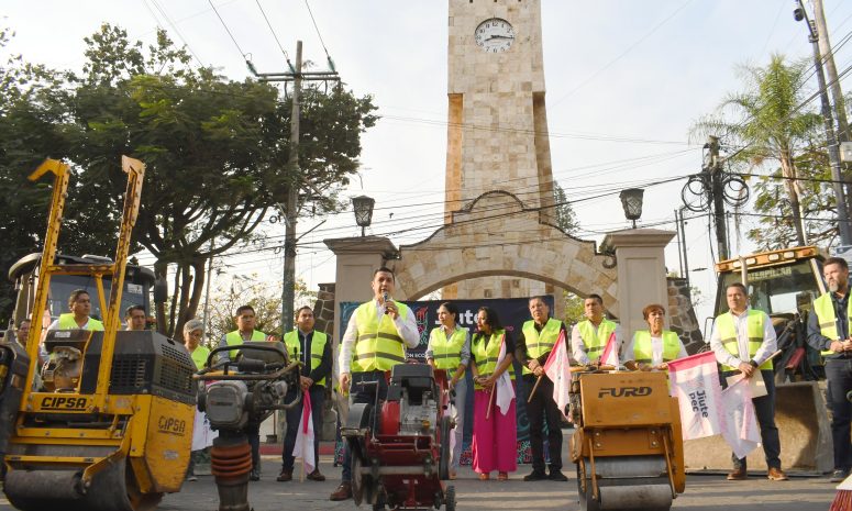 Gobierno municipal pone en marcha programa Jiutepec sin baches