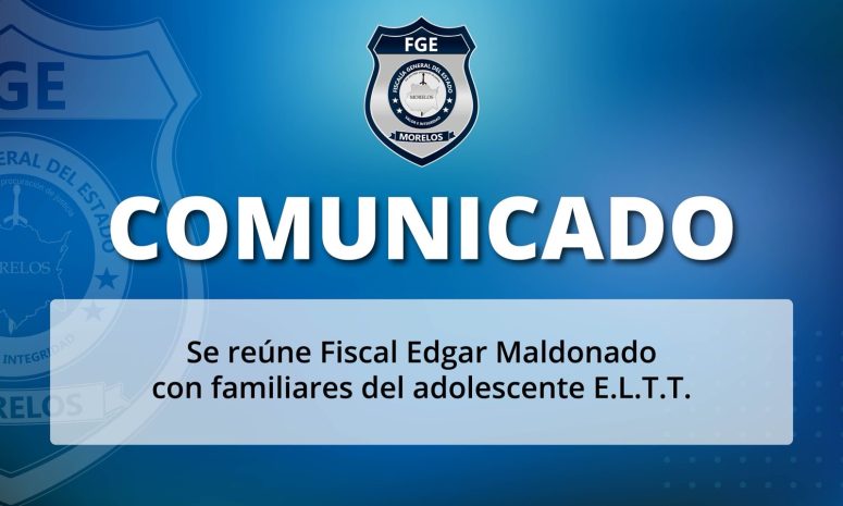 Se reúne Fiscal con familia de menor que murió en campamento en Morelos