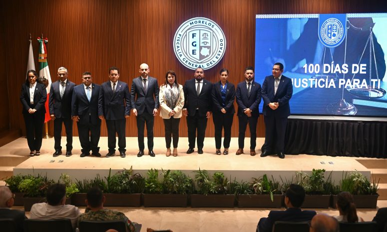 Asiste Gobernadora a informe de primeros 100 días de gestión del Fiscal