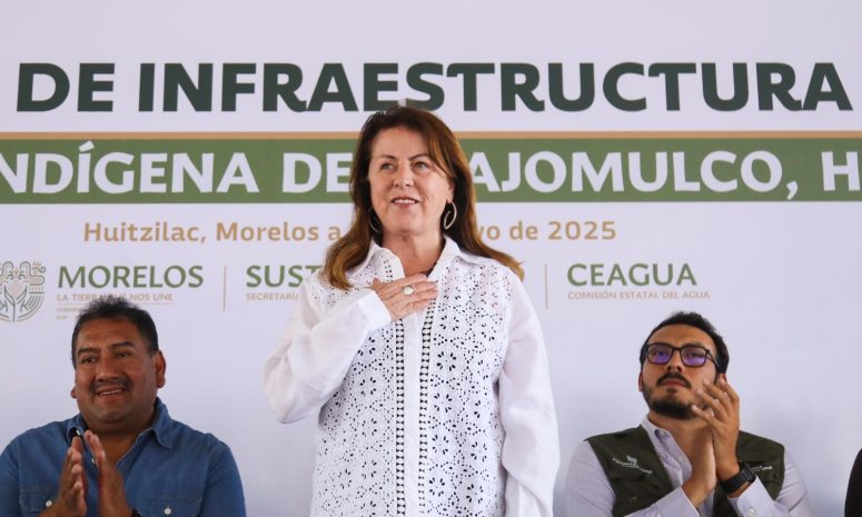 Entrega Margarita obras que mejoran abasto de agua en Coajomulco