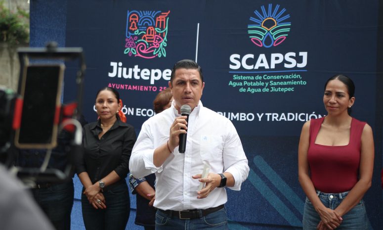 Arranca Jiutepec ampliación de red hidráulica en Atlacomulco