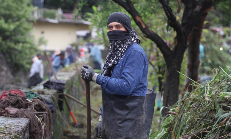 Atiende Jiutepec focos rojos para hacer frente al temporal de lluvias