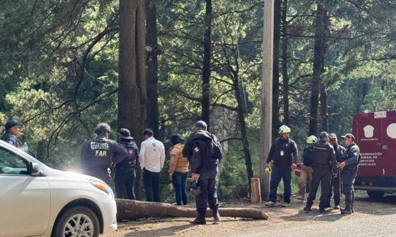 Localizan restos humanos en la zona limítrofe de Huitzilac y Edomex