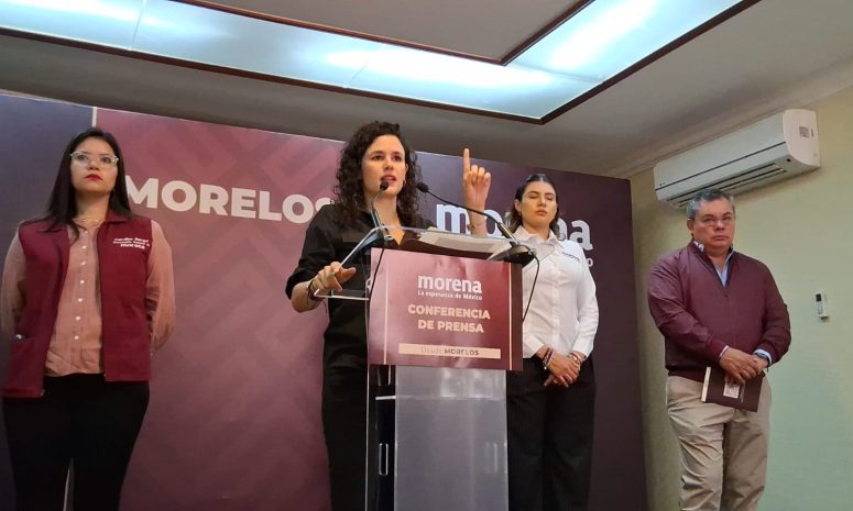Respalda Morena a Margarita González: hay resultados en seguridad