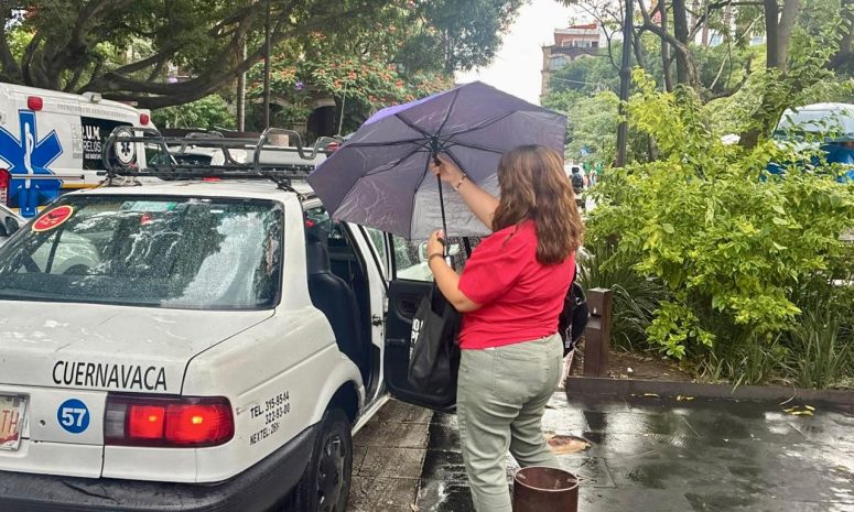 Persisten calor y lluvias en Morelos este sábado
