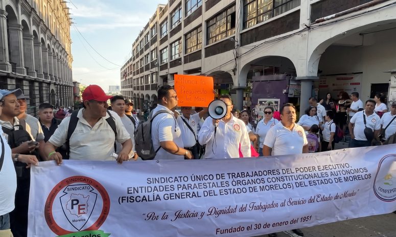 Presionan sindicalizados al Ejecutivo por 200 plazas vacantes